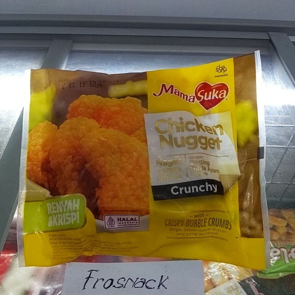 

Mamasuka nugget crunchy 150 gram