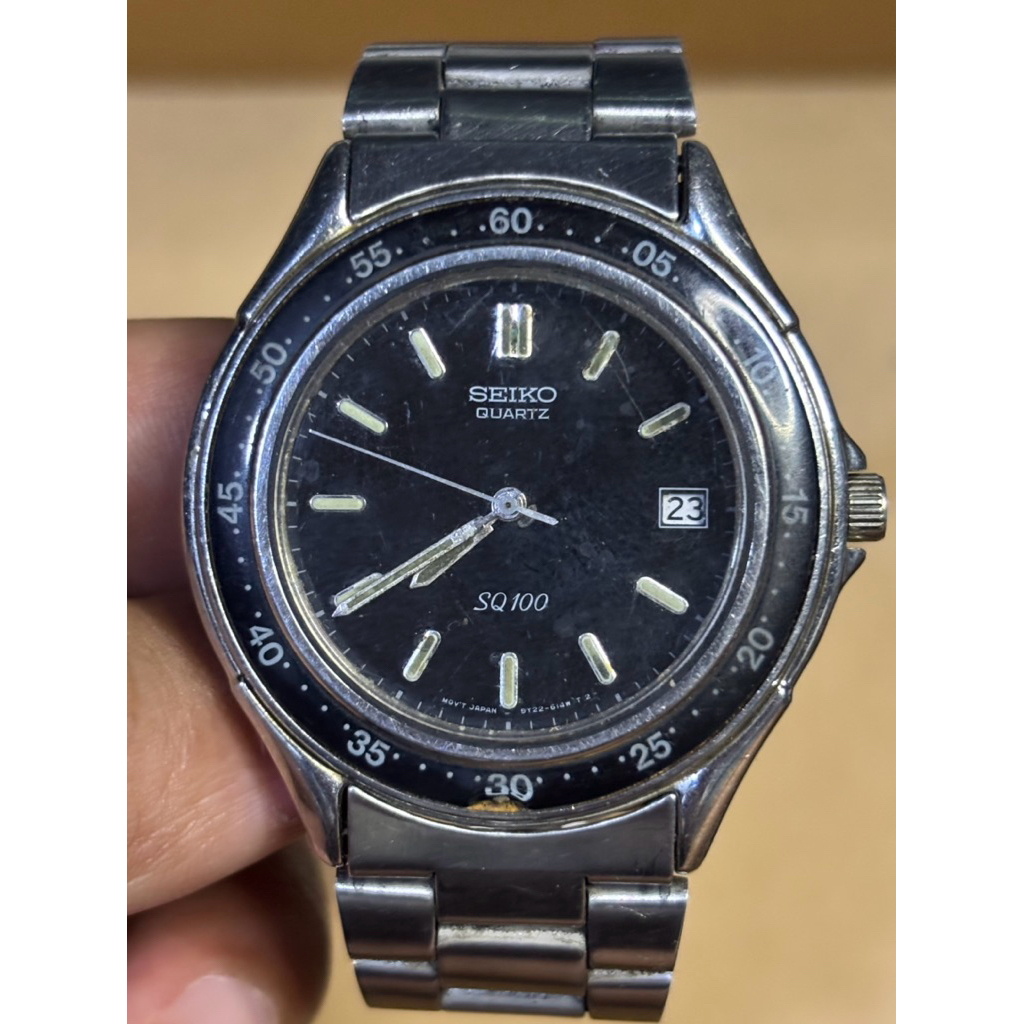 JAM TANGAN SEIKO SQ100 QUARTZ