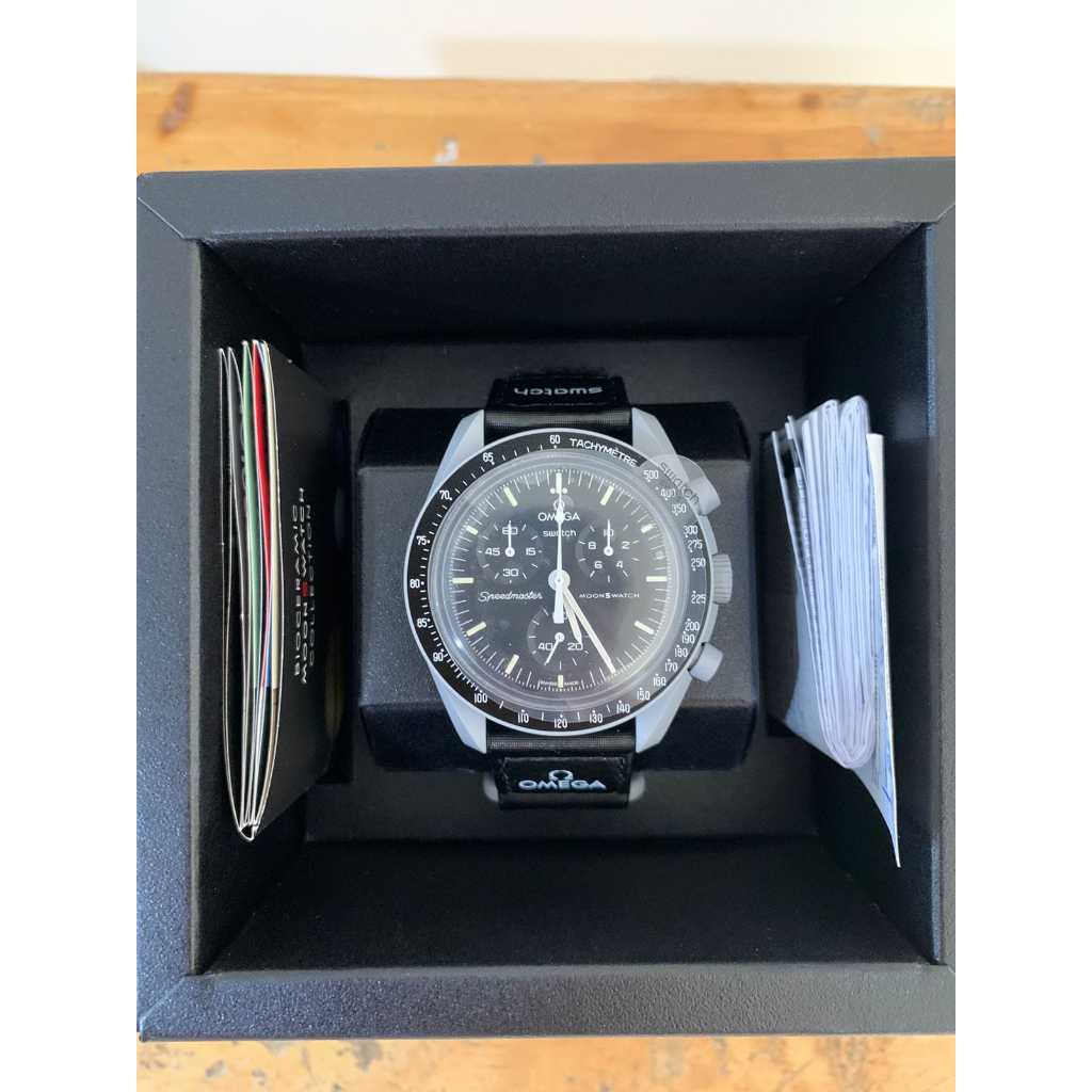 Swatch X Omega Bioceramic Moonswatch Mission To The Moon [BNIB]