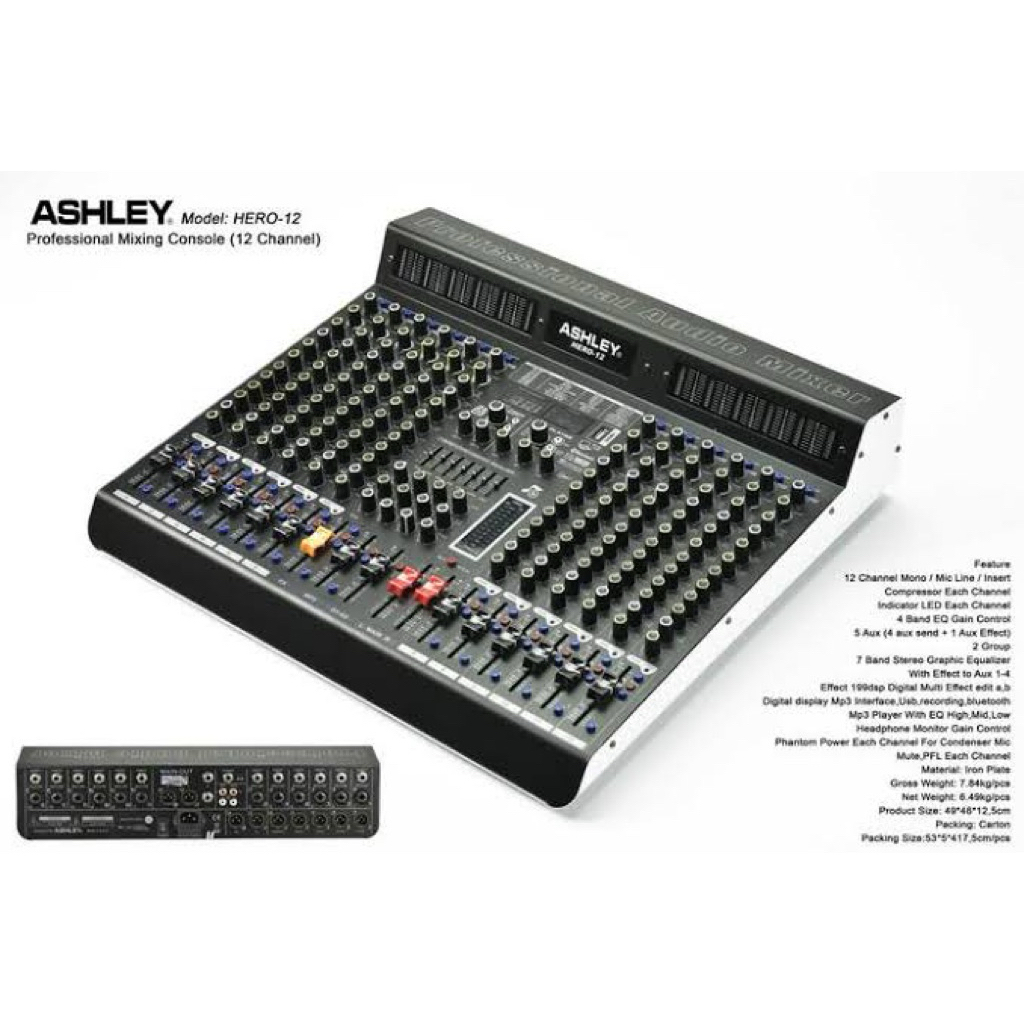 mixer ashley hero 12 / ashley 12 chanel