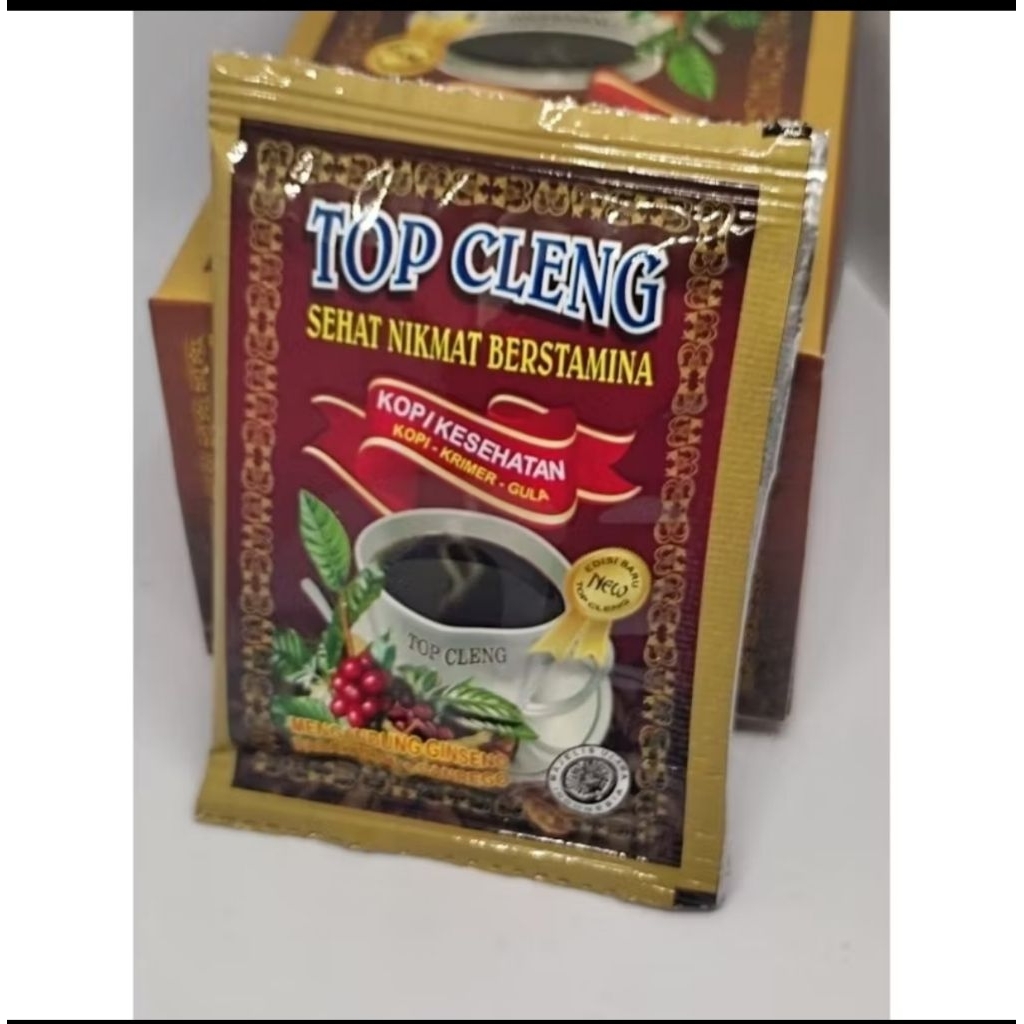 

Terlaris" 1 sachet kopi sedu siap minum Top Cl'engg'e