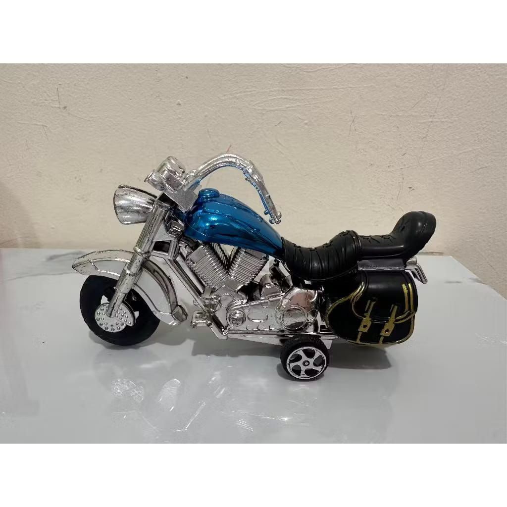 {JY} CAKE TOPPER SEPEDA MOTOR MOGE MOTOR HARLEY / HIASAN KUE ULANG TAHUN MOTOR MOGE /  MAINAN MOTOR 