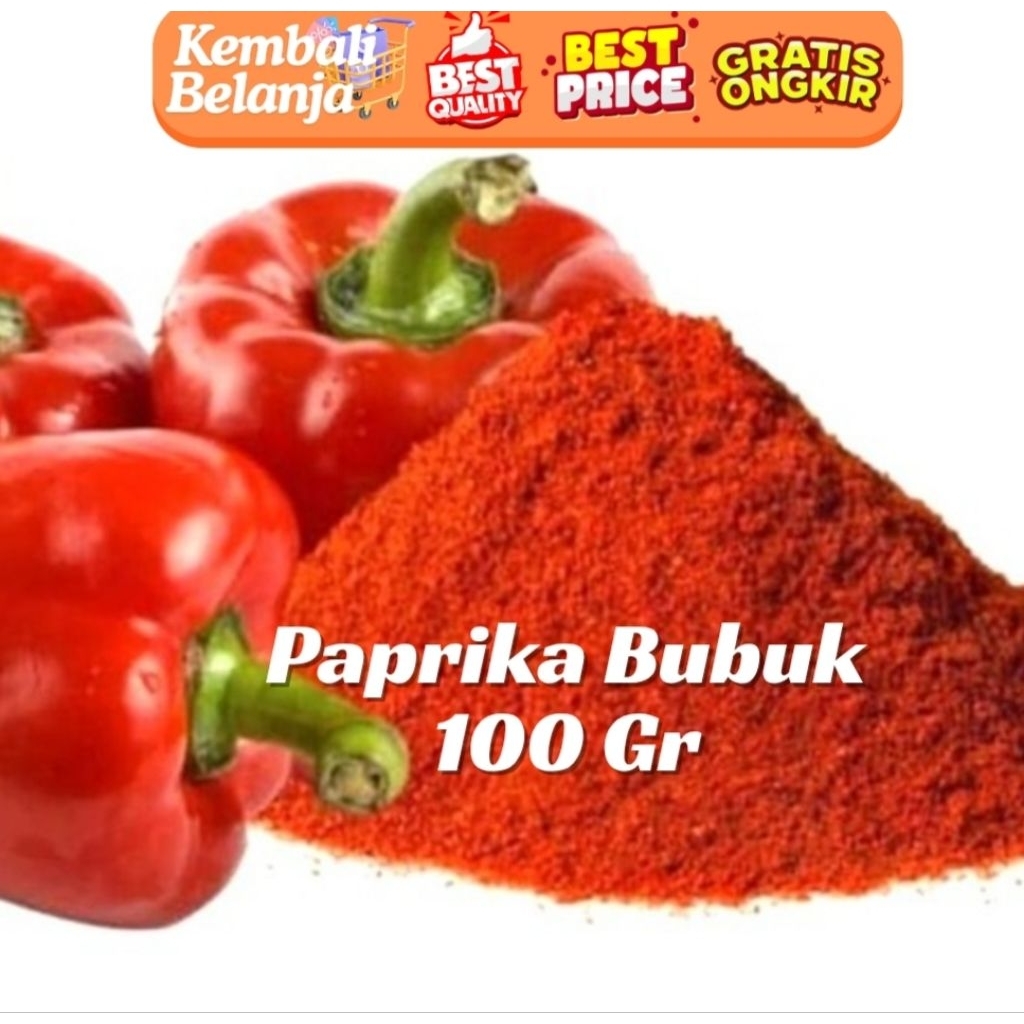 

Paprika Bubuk/ Paprika Powder 100 Gram