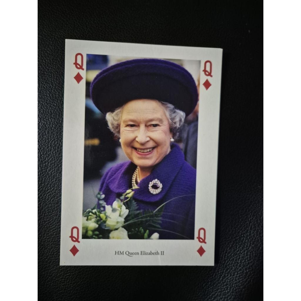 

kartu pos queen elizabeth/royal family postcard