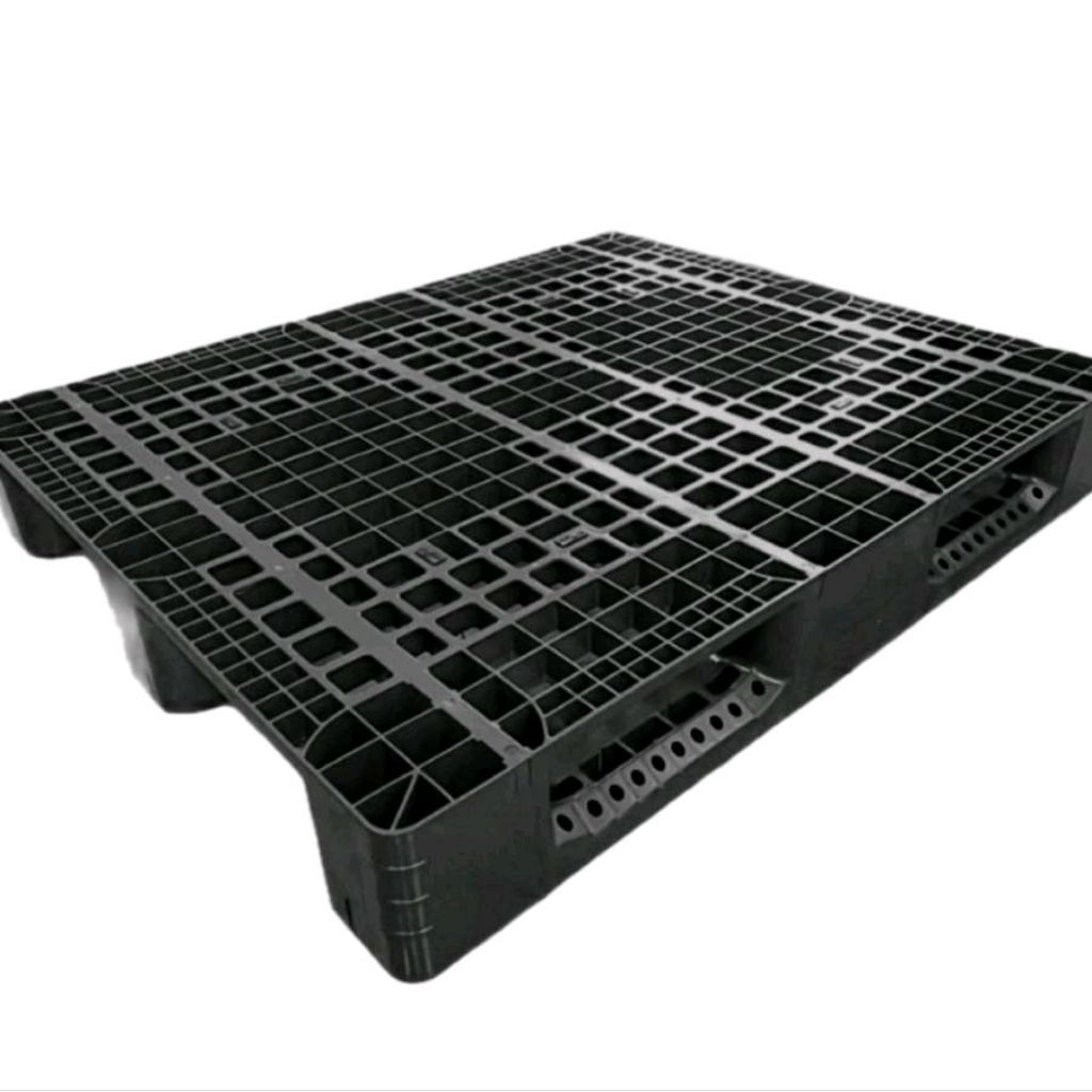 

Pallet Plastik Baru ukuran 1200 x 1000 x 150 mm hitam
