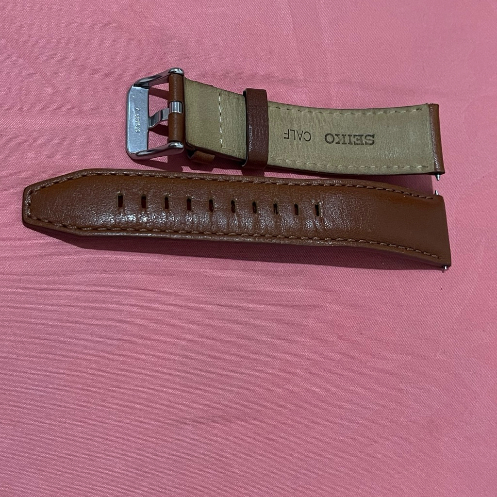 strap leather ori seiko