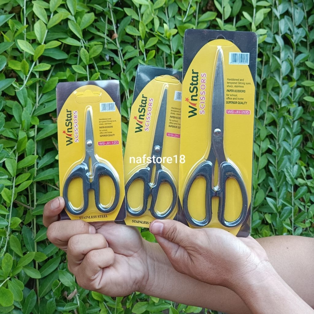 

Gunting Winstar Besar Tanggung Kecil Gunting Murah Scissors