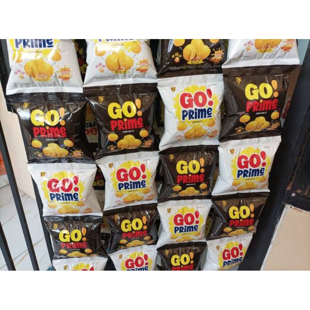 

ciki berhadiah go prime - snack ciki viral go prime per 1 ball