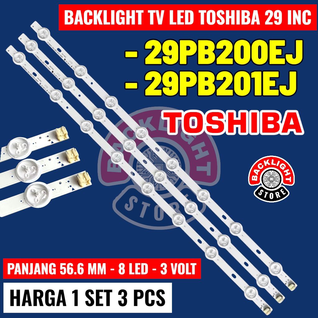 Backlight Tv Led TOSHIBA 29 inc 29PB200EJ 29PB201EJ