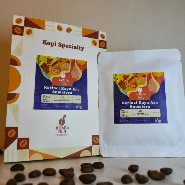 

Dripbag Coffee Arabica Origin Kerinci Kayu Aro by Kopi Bumi&Biji
