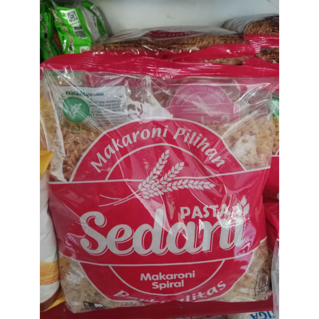 

Makaroni Sedani Spiral - isi 1kg