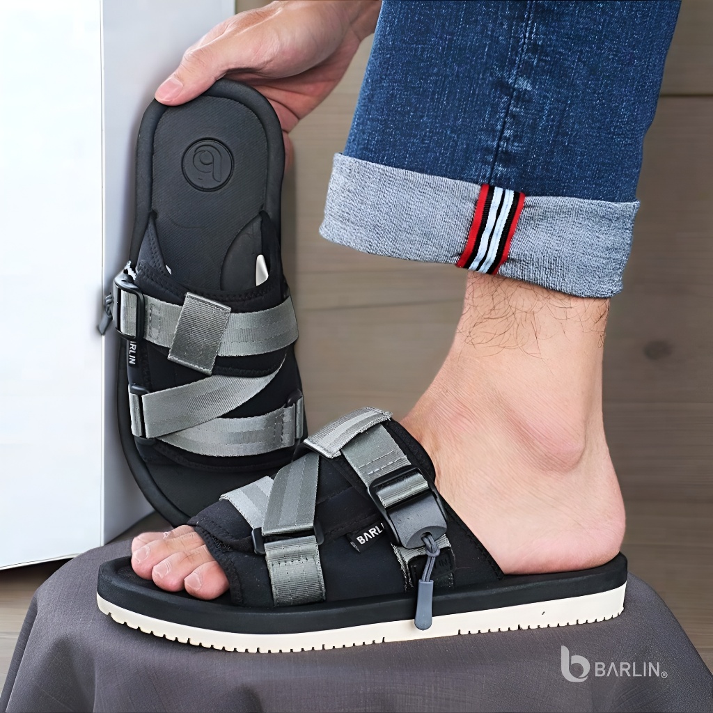 Sandal Slop Pria Original Casual Traveling Nyaman & Anti Slip