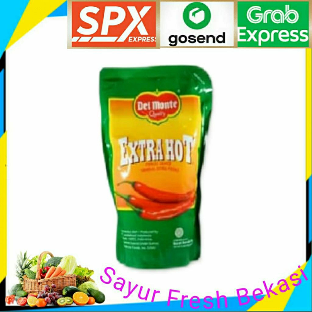 

Saus Del Monte Extra Hot 1kg.