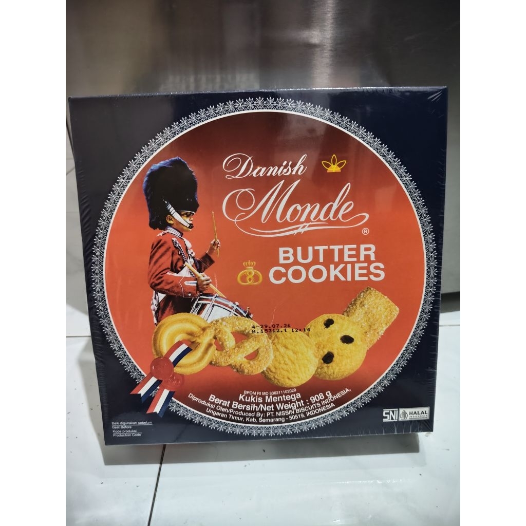 Monde butter cookies 908 gram