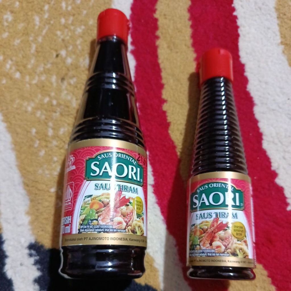 

Saori saus tiram 133-270ml