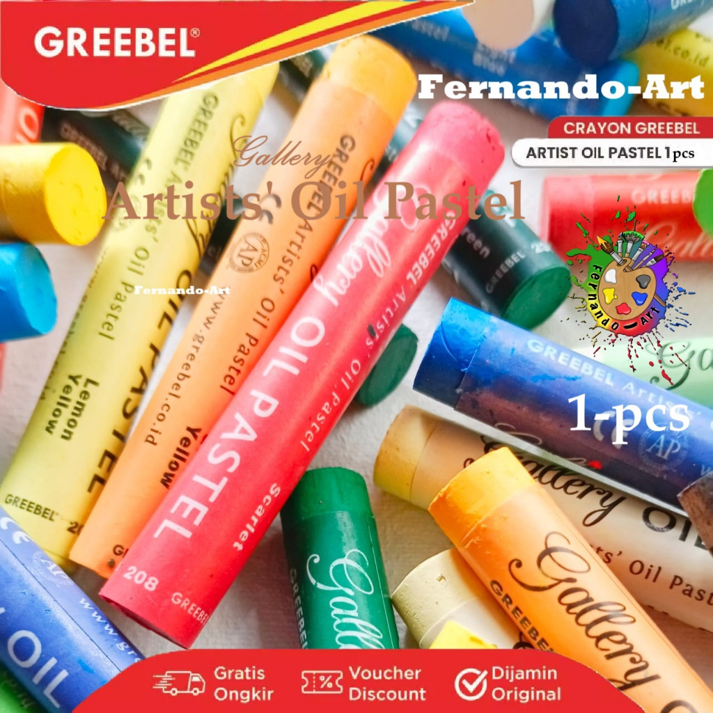 

BN - Greebel Artist Batangan/Satuan Warna 1pcs