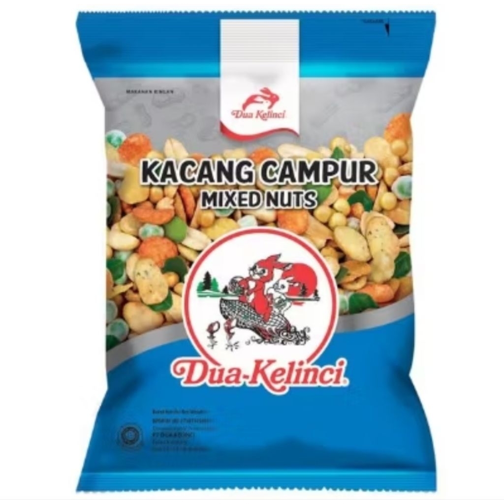 

KACANG DUA KELINCI MIX NUTS PACK (5X10X15g)