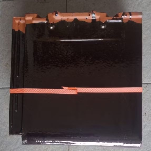 GENTENG KERAMIK KANMURI FULL FLAT GARNET