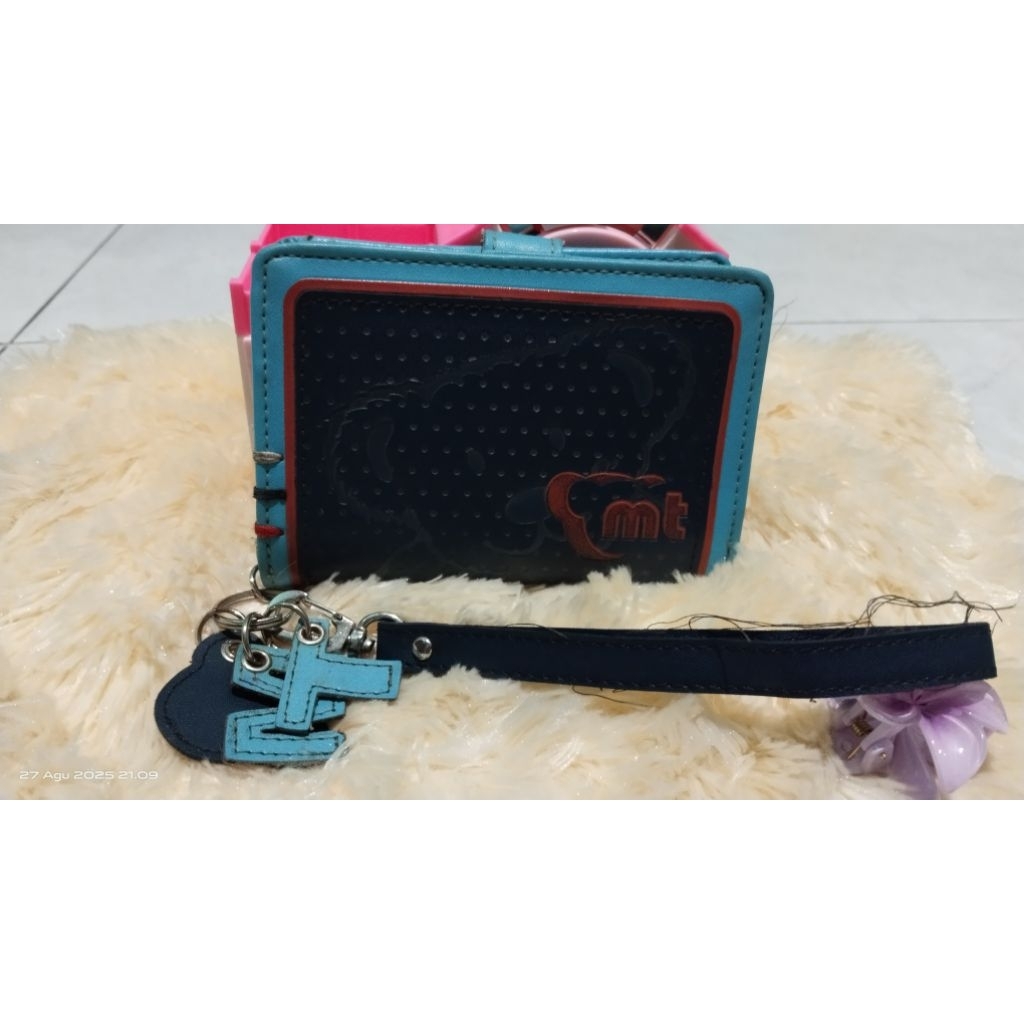 Dompet Milk Teddy blue