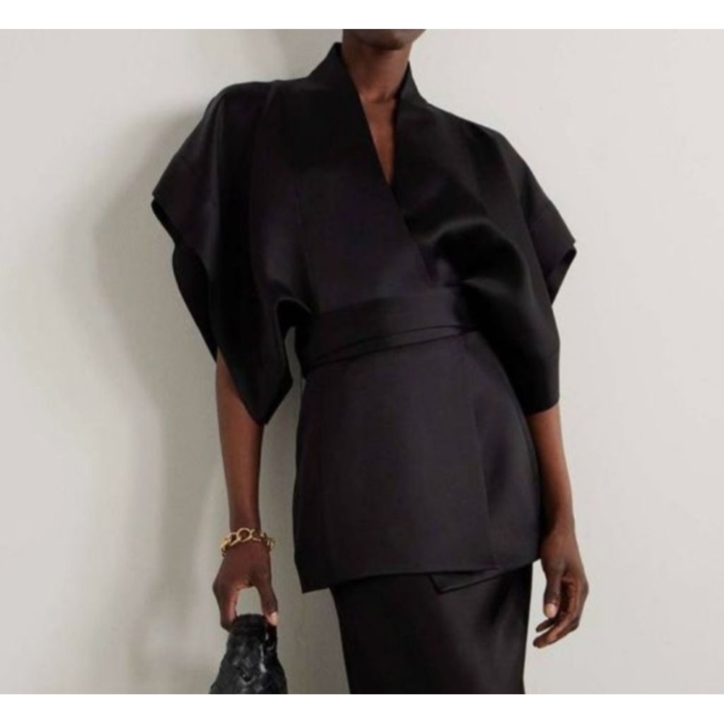 Outer Kimono Satin Arica / Outer Wanita/Outer Satin / Outer Kondangan