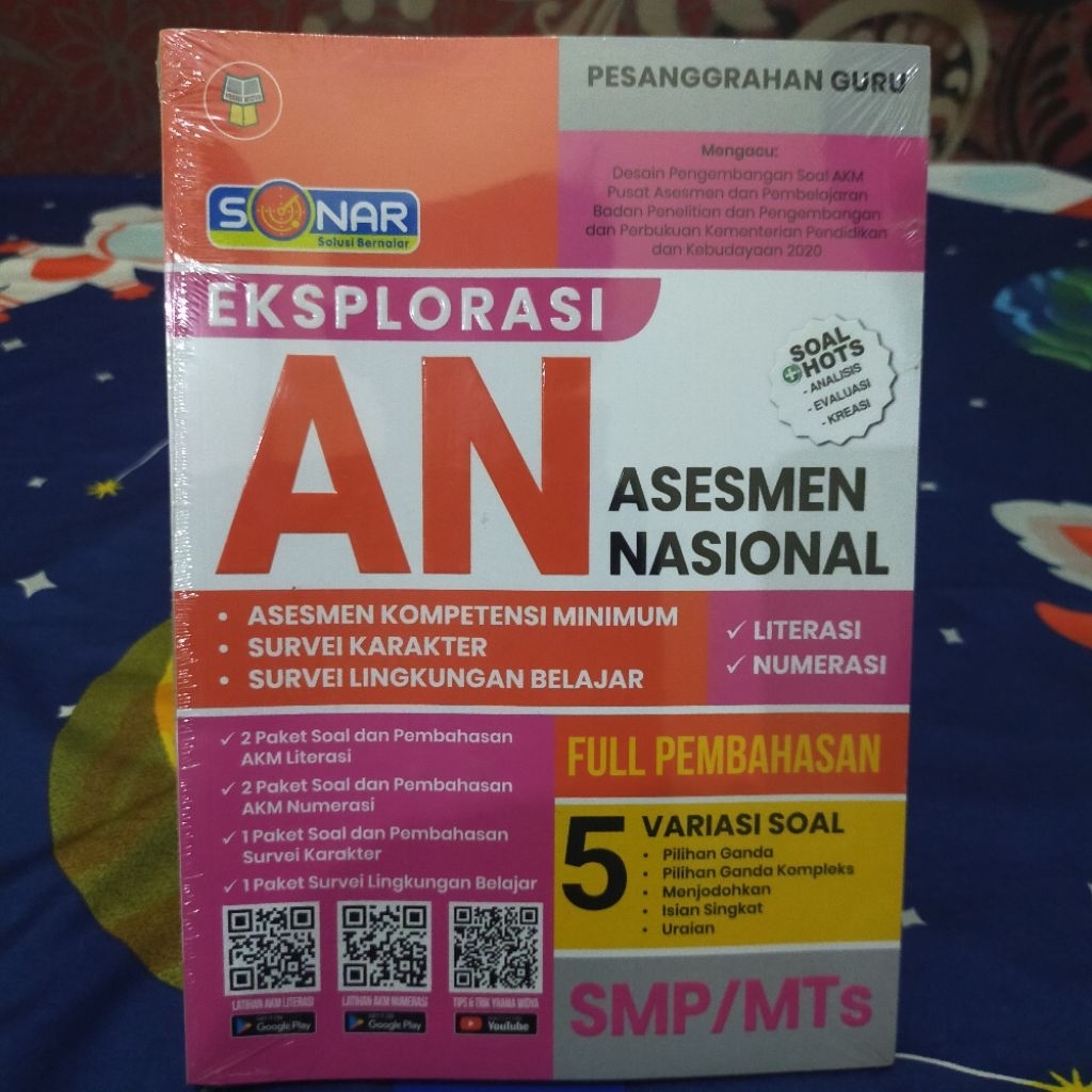 Buku Asesmen Nasional SMP/MTS (Literasi+Numerasi)