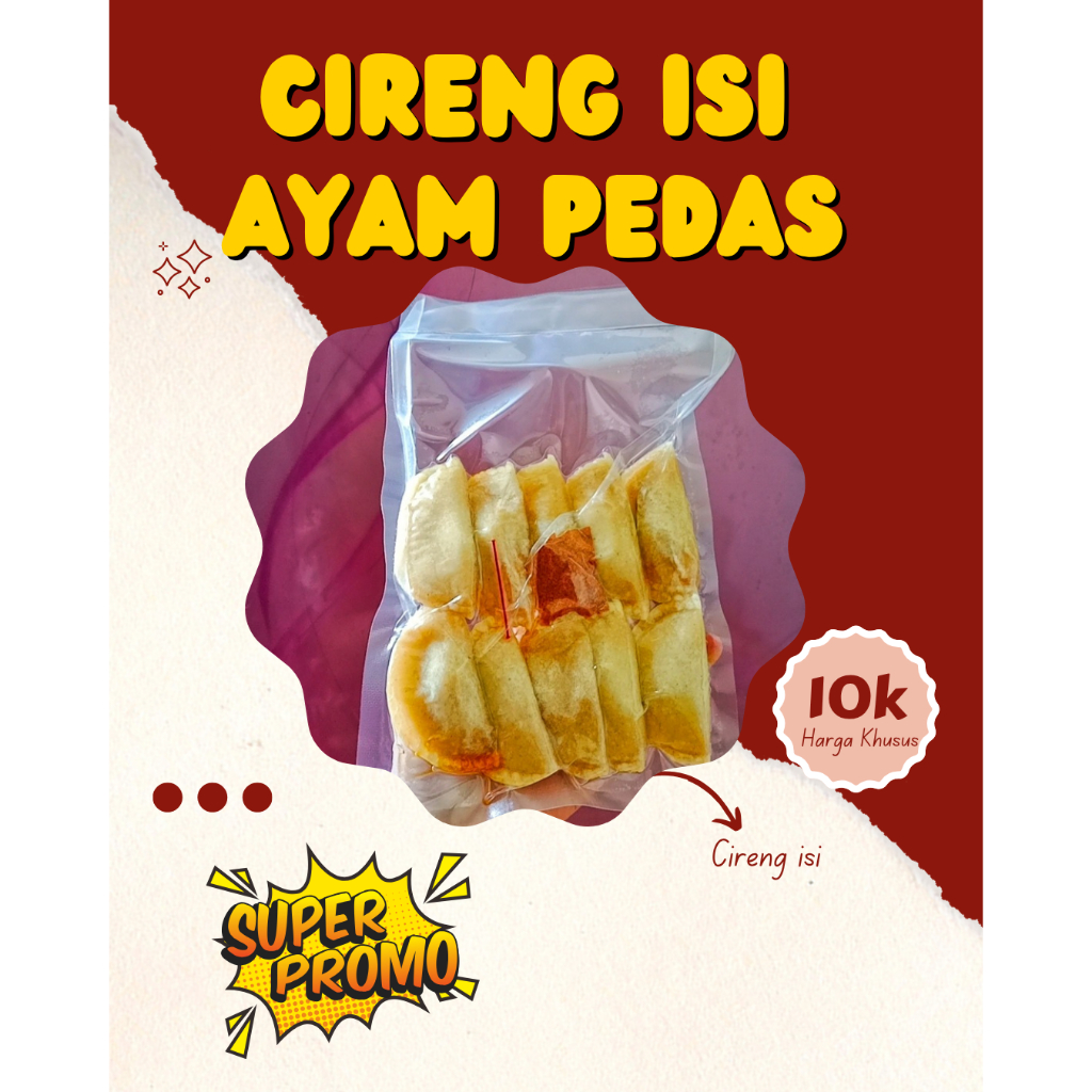 

cireng isi ayam pedas HOOOTTTTT