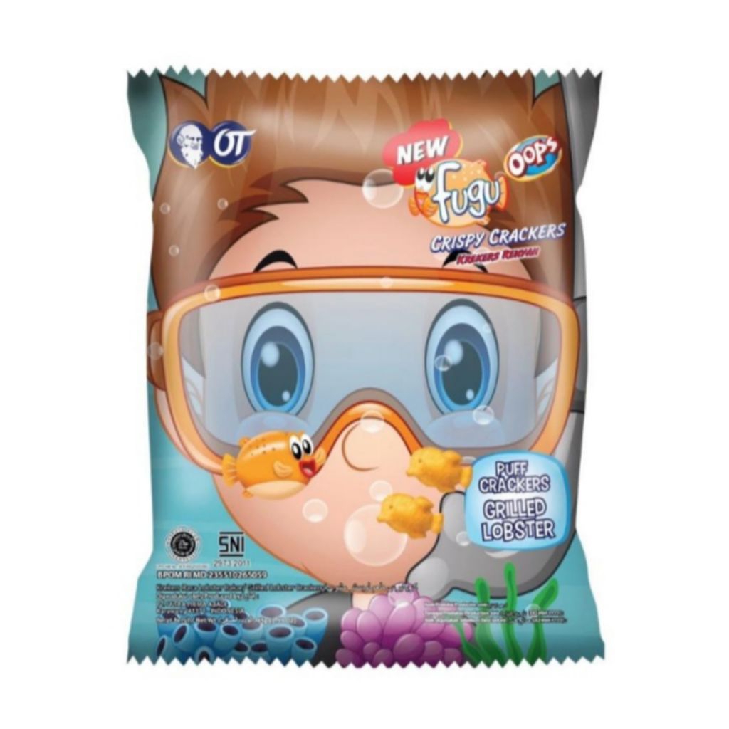 

Oops Fugu Puff Crackers Grilled Lobster 45gr