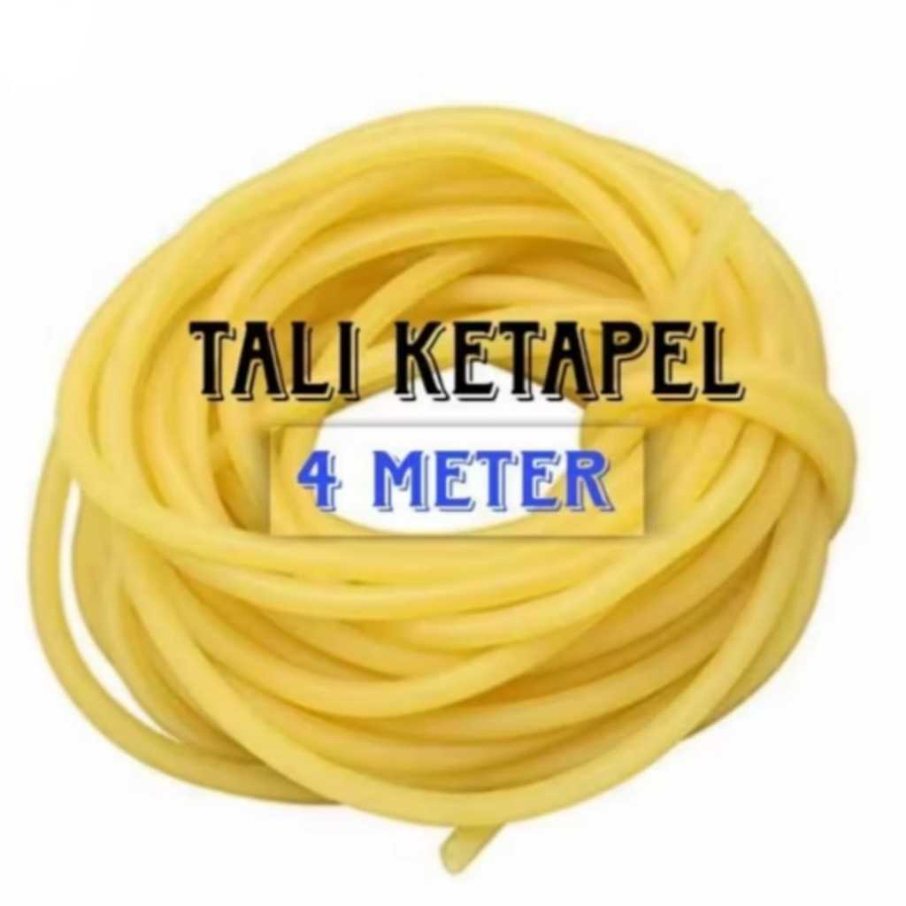 Karet Ketapel 4 Meter Bulat Diameter 5 MM