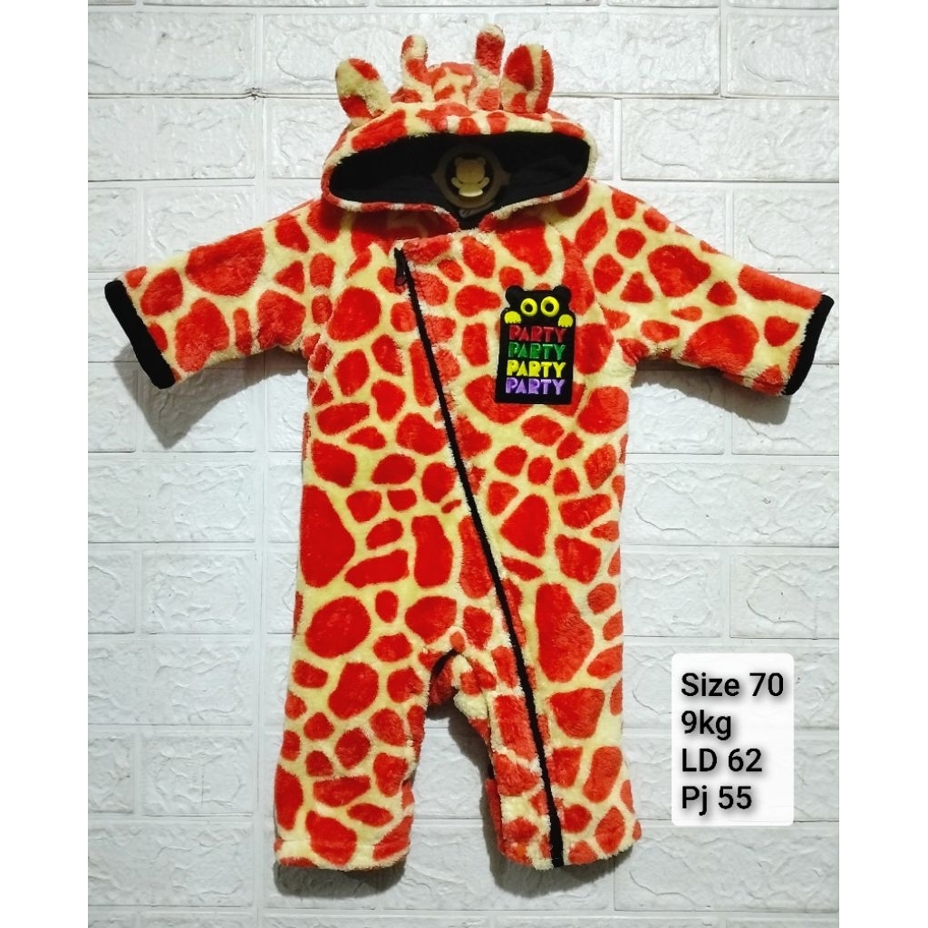 PL like new JP karakter jerapah Party Party size 70