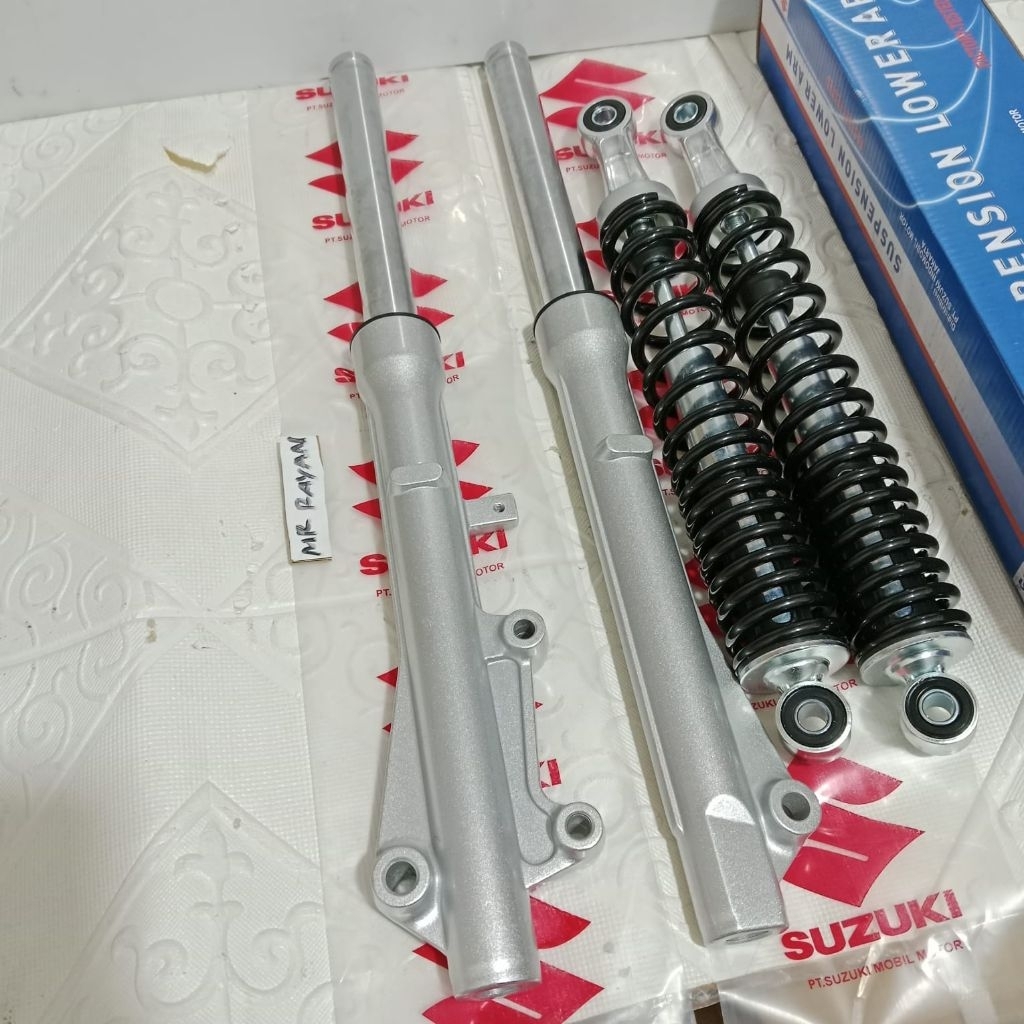 SHOCK DEPAN+SHOCKBREAKER BELAKANG SMASH NEW SMASH TITAN SMASH NEW PAKETAN KOMPLIT