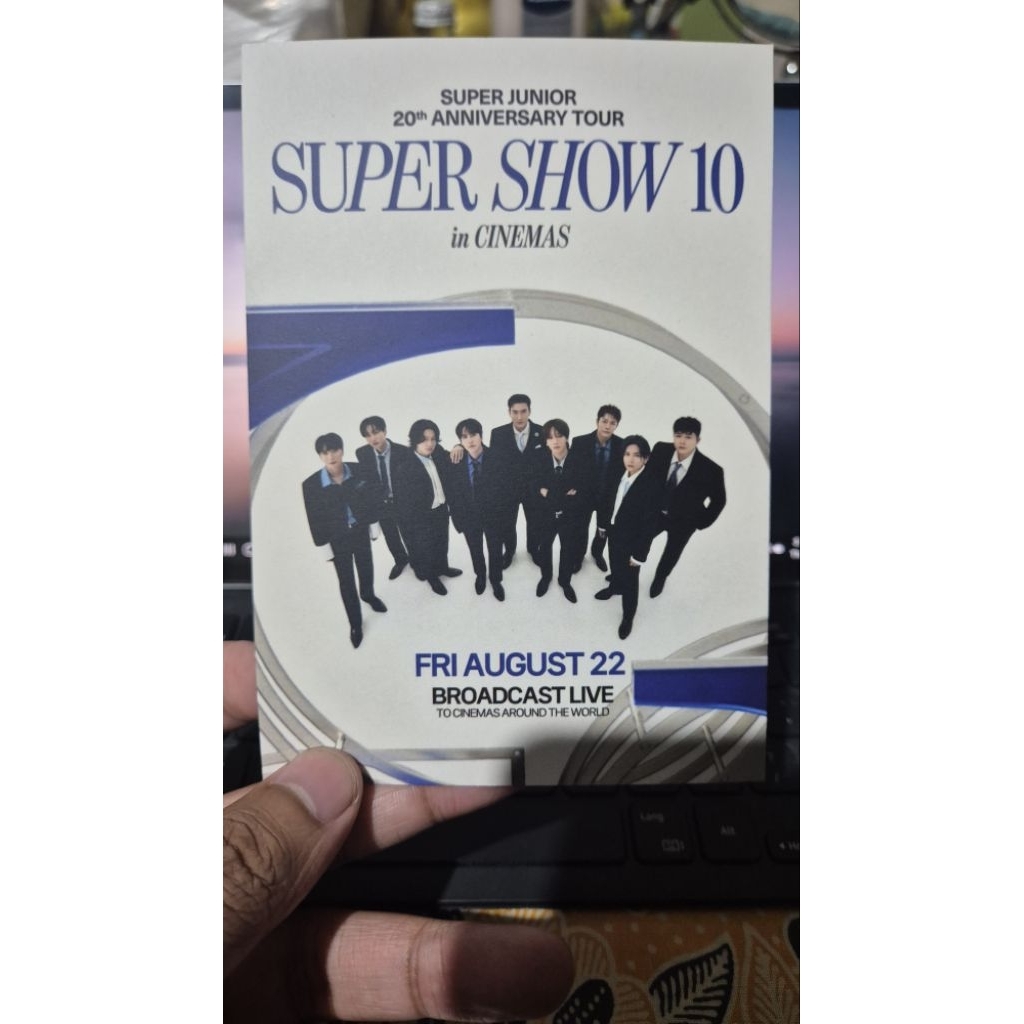 Postcard Super Junior [Super Show 10] 20th Anniversary Tour
