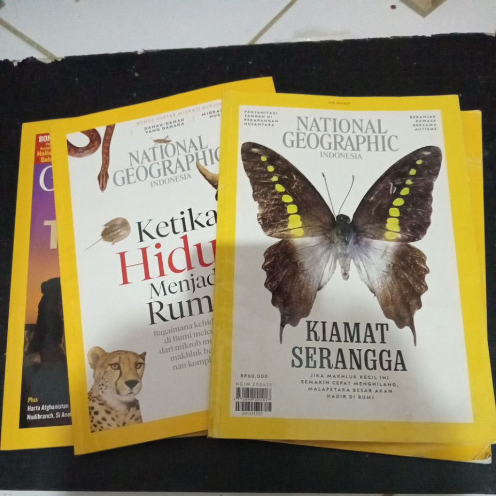 majalah national geographic Indonesia