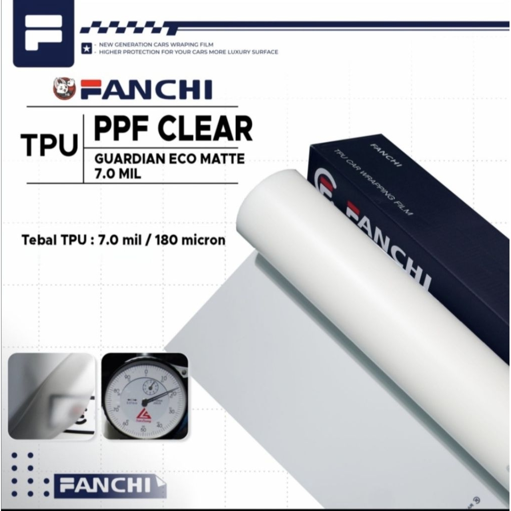 MATTE 152CM FANCHI PPF TPU Clear Guardian Eco MATTE 152CM permeter