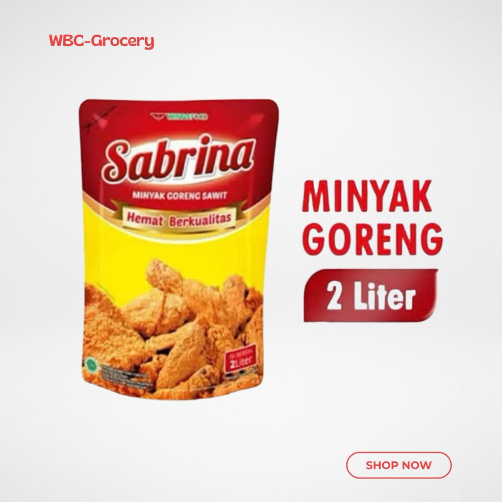 

[WBC GROSIR] Minyak Goreng Sabrina 2L - Kebutuhan Masak