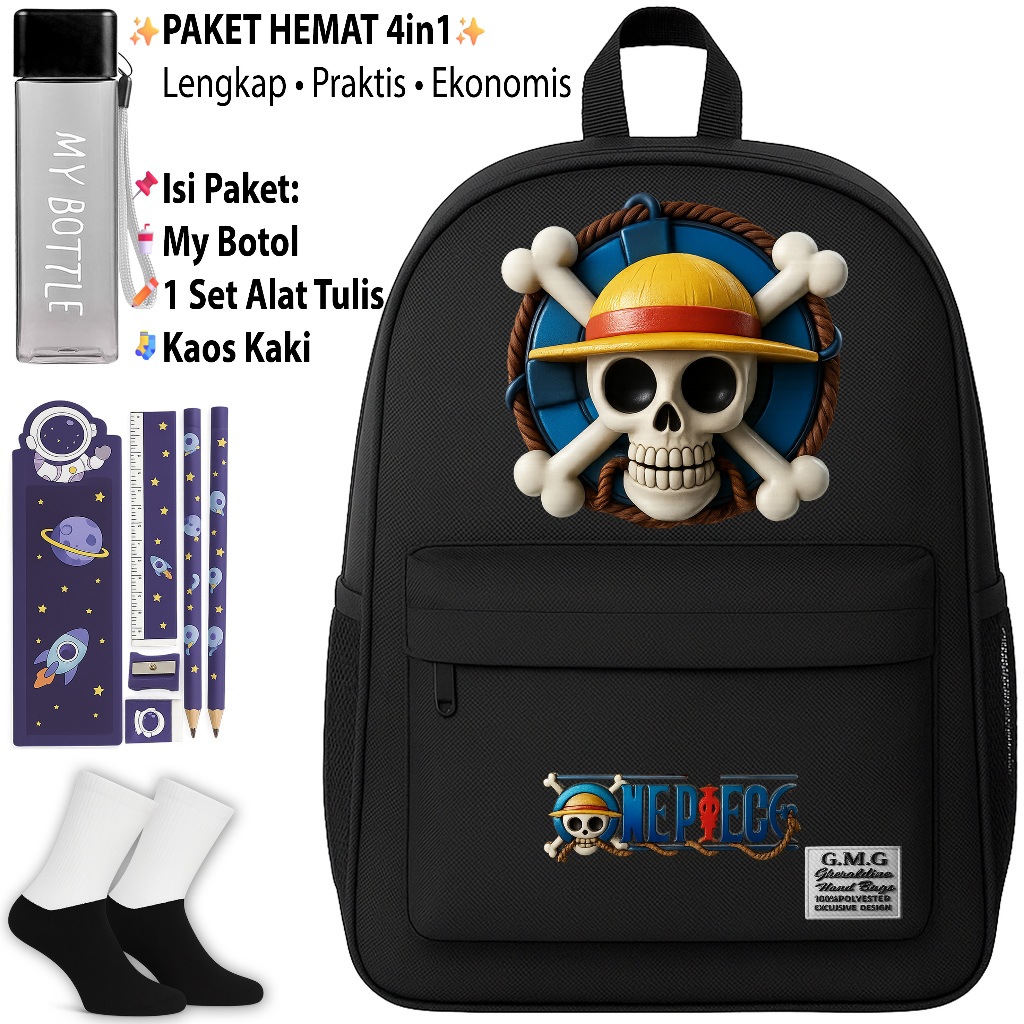 GMG [ DISCOUNT ] TAS SEKOLAH BAHAN TEBAL ANAK COWO/TAS RANSEL ANAK PRIA BERKUALITAS 2023/TAS RANSEL 
