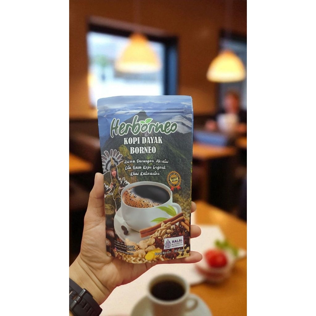 

. Kopi Herbal Rempah Dayak Borneo 150 Gram – Kopi Sehat Stamina, Vitalitas & Tenaga