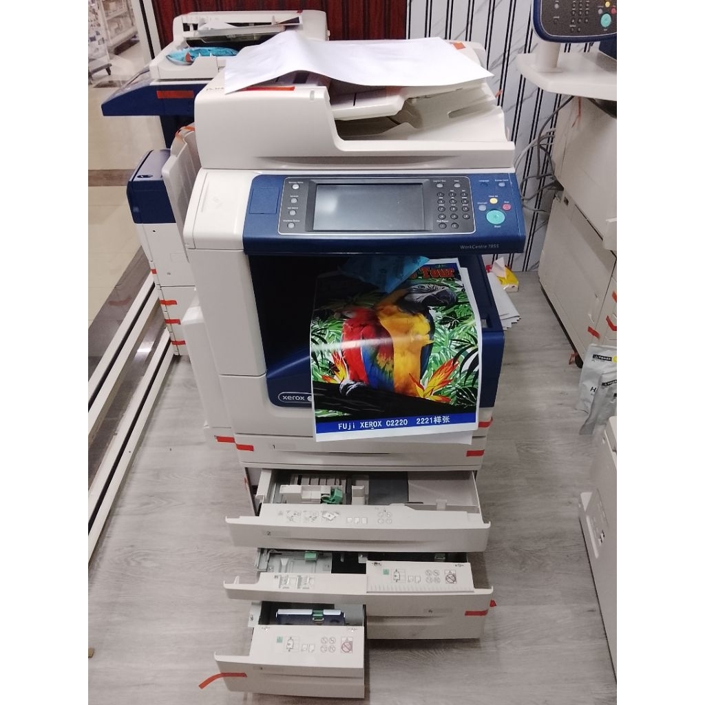 Xerox celas 7855d gital printing undangan