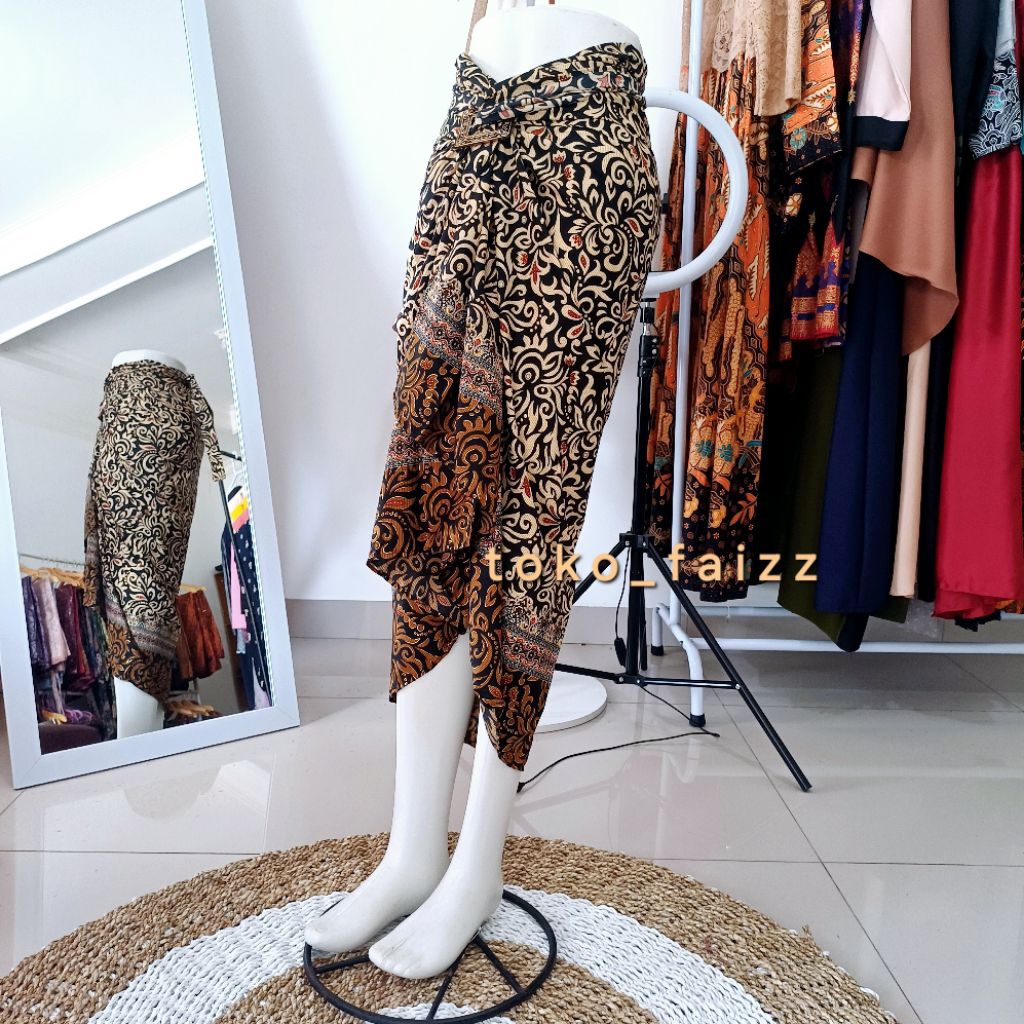 Rok Lilit Batik/Kain Batik Lilit/Bawahan Kebaya/Rok Kebaya/Kain Lilit Jumbo/Rok Batik Modern