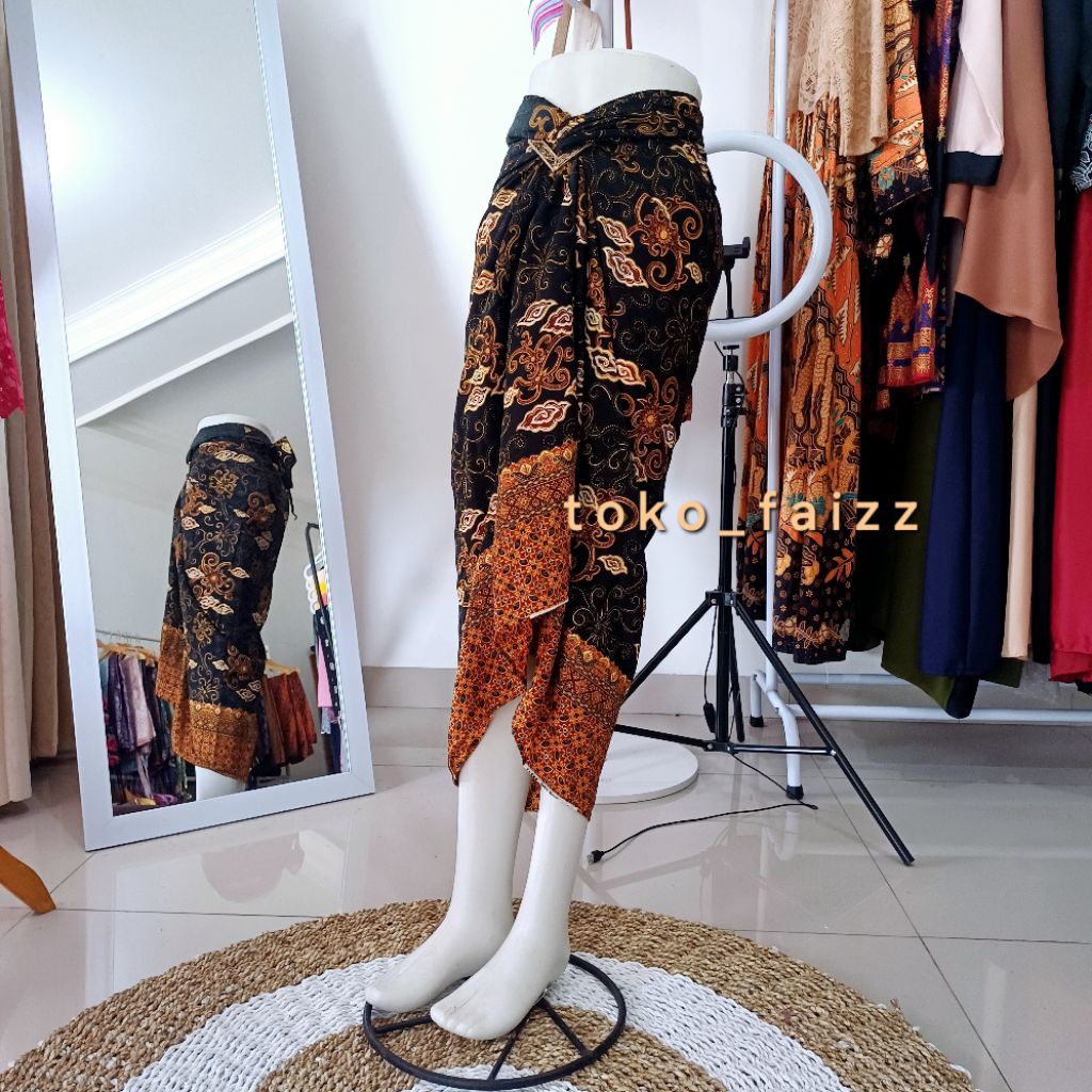 Rok Lilit Batik/Kain Batik Lilit/Bawahan Kebaya/Rok Kebaya/Kain Lilit Jumbo/Rok Batik Modern