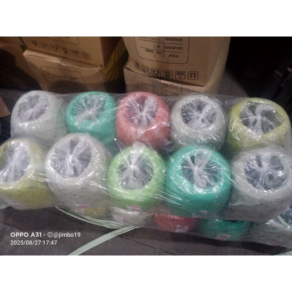 

TALI 6ons Warna / TALI RAFIA BERAT 6ONS