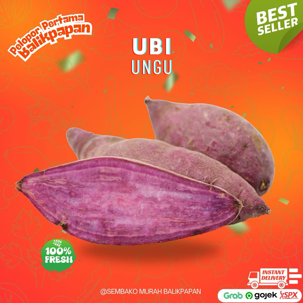 

ubi jalar ungu/orange 1kg