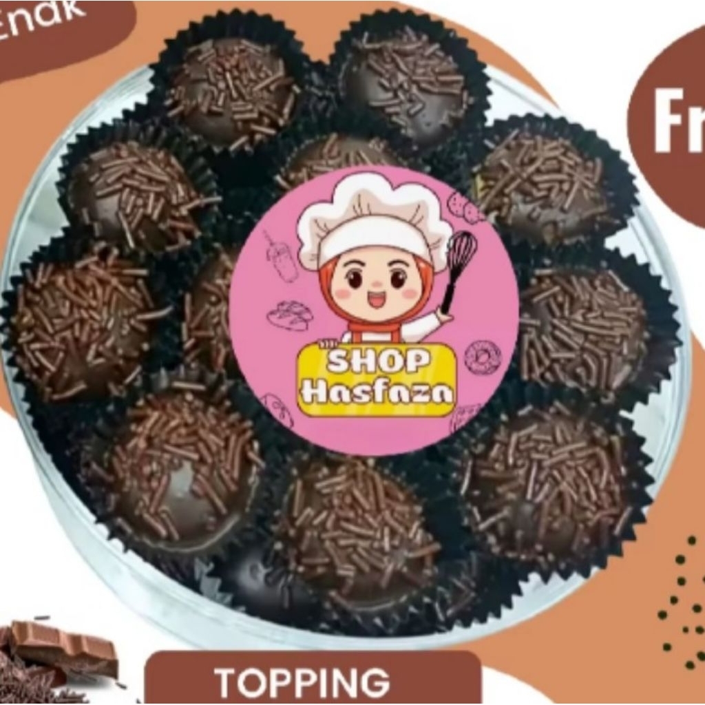 

Kue Kering Cokelat Topping Meses Premium | Kue Lebaran Termurah Enak Lumer di Mulut COD