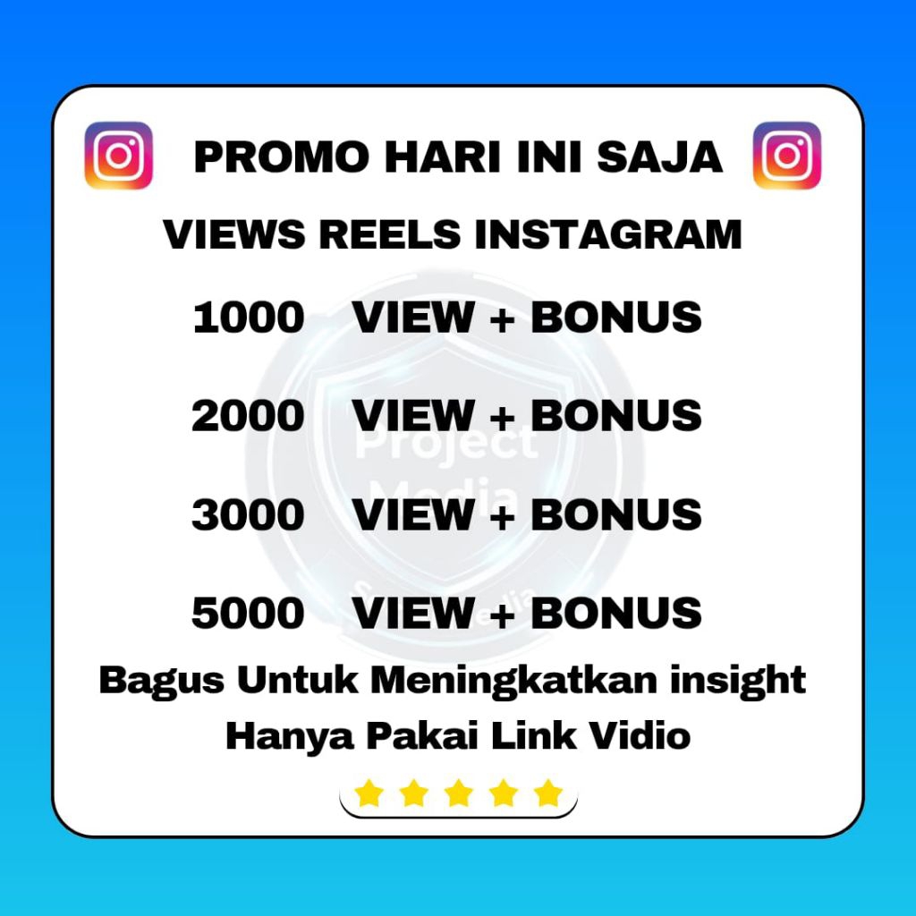 Promo View View Reel Inst4gram View Reel Video Inst4gram