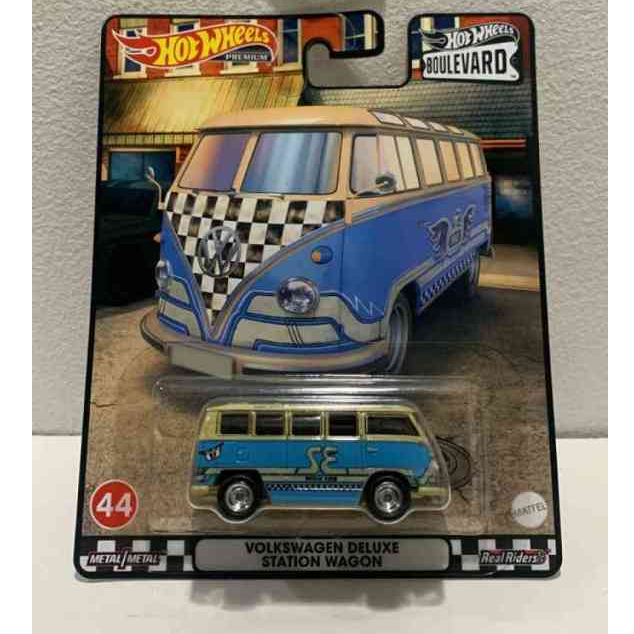 Hot Wheels Premium Volkswagen Deluxe Station Wagon Boulevard #44 HOT WHEELS VOLKSWAGEN DELUXE STATIO