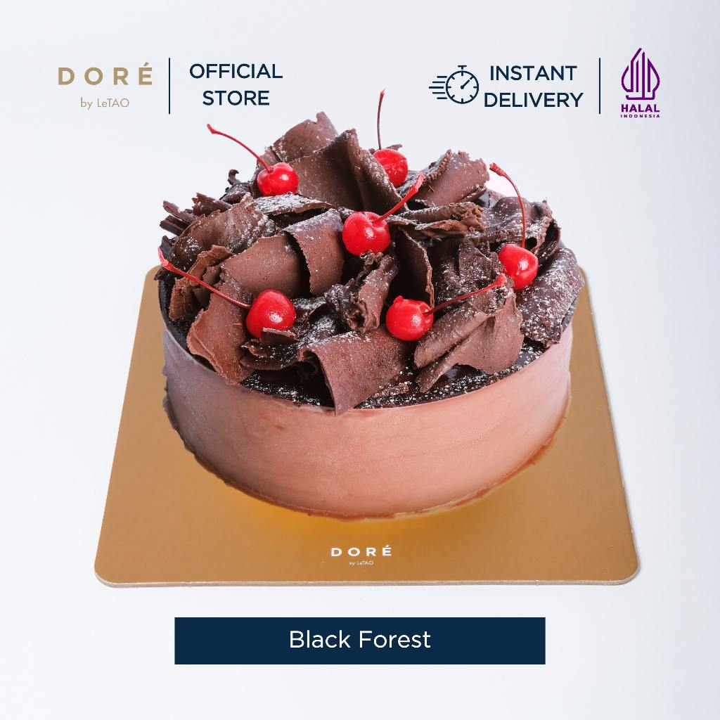 

DORE by LeTAO Blackforest - Kue Ulang Tahun