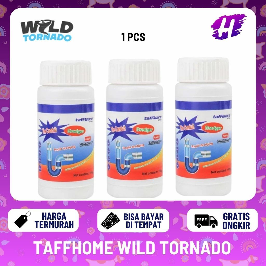 Taffhome Wild Tornado Pembersih Toilet Floset dredging - WT668