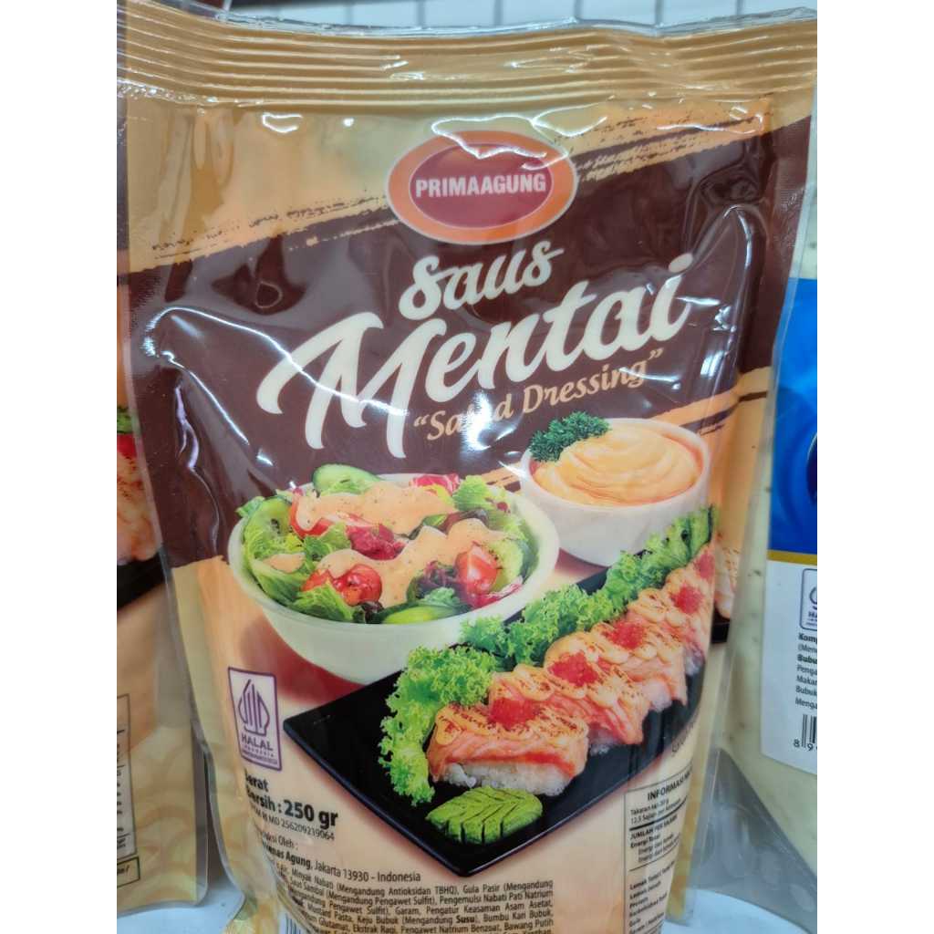 

PRIMA AGUNG SAUS MENTAI 250 GRAM/ Saos Mentai/ Saos Dimsum/ Mentai Prima Agung