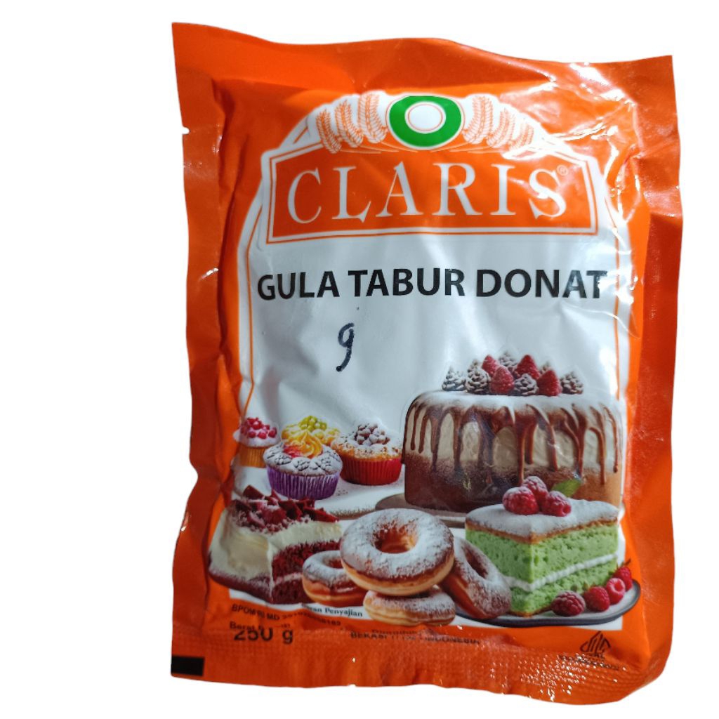

Gula Halus Donat Claris 250gr Gula Tabur Donut