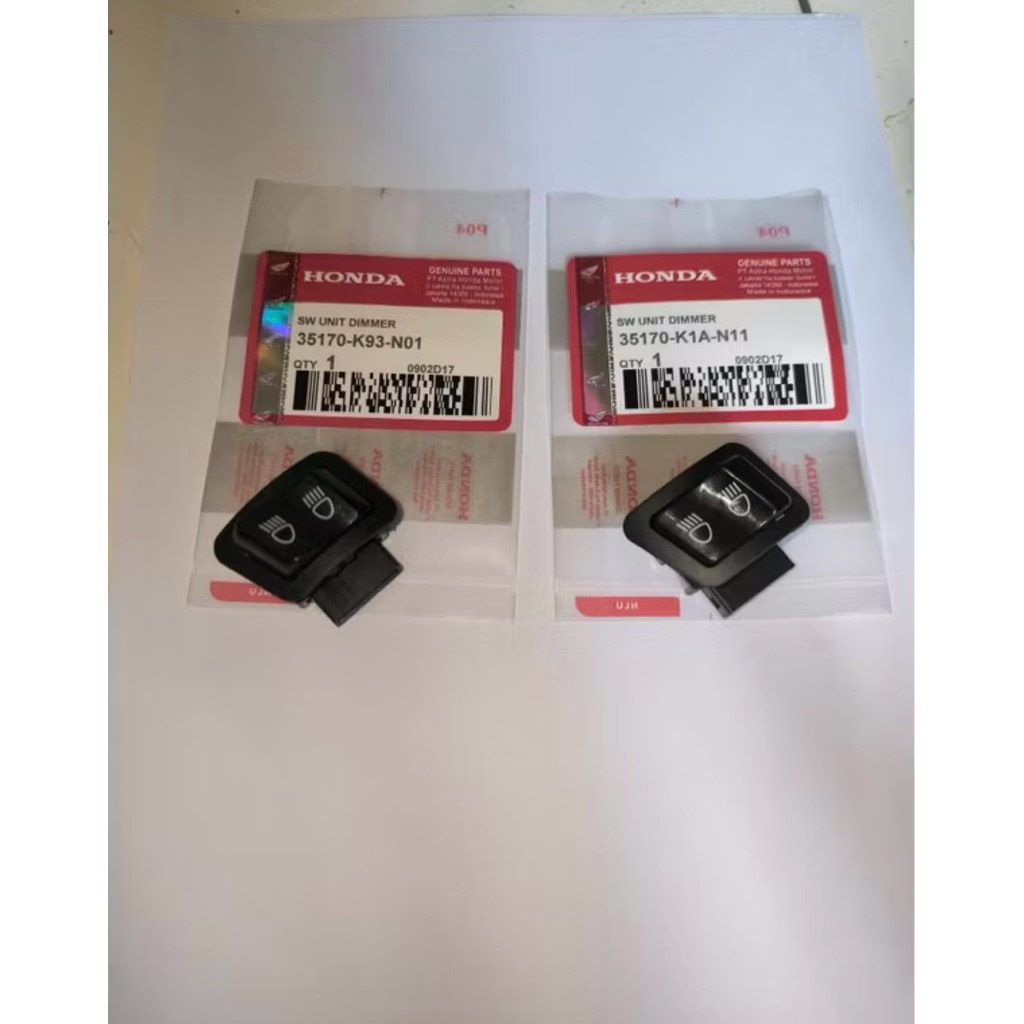 Tombol Sakelar Saklar Dim Jauh Dekat SW Unit Dimmer Honda 3 Pin Honda Beat New & Street K1A 2020 - 2