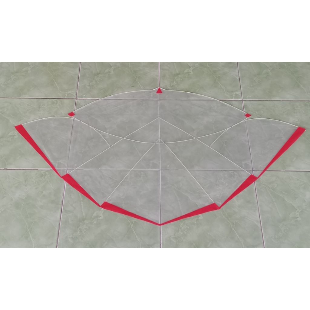 Layangan Papiran Full Fiber